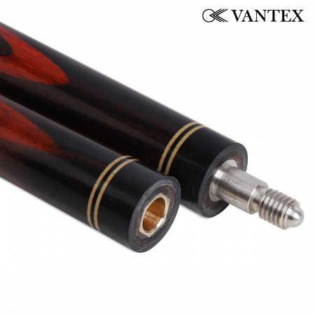 Бильярдный кий для русского бильярда Vantex Гарда (эбен, падук, граб), двухсоставной